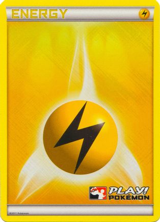 Lightning Energy (2011 Play! Pokemon) (2011 Play! Pokemon)  - Holofoil League & Championship Cards - Promo