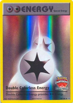 Double Colorless Energy (North America Championships) 090/108  - Holofoil League & Championship Cards - Promo