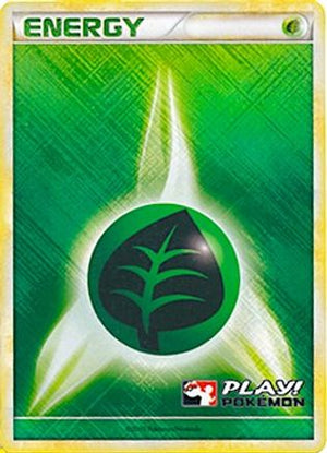 Grass Energy (2010 Play! Pokemon) (2010 Play! Pokemon)  - Holofoil League & Championship Cards - Promo