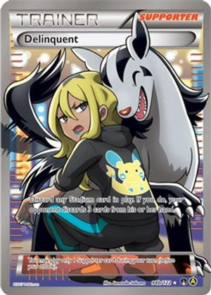 Delinquent (Full Art) 98b/122  - Holofoil Alternate Art Promos - Promo