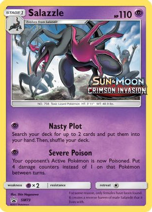 Salazzle (Prerelease) SM73  - Holofoil SM Promos - Promo