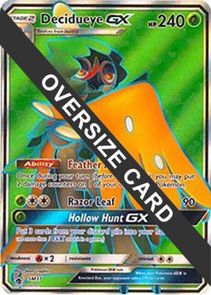Decidueye GX (SM Black Star Promo) SM37  - Holofoil Jumbo Cards - Promo