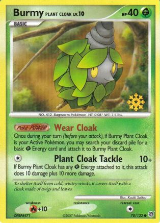 Burmy (Plant Cloak) (Plant Cloak) - 78/132 078/132  Countdown Calendar Promos - Promo