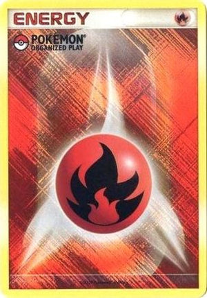 Fire Energy (2009 Unnumbered POP Promo) (2009 Unnumbered POP Promo)  - Holofoil League & Championship Cards - Promo