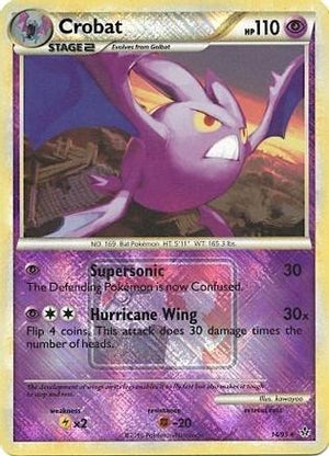 Crobat (League Promo) 014/95  - Reverse Holofoil League & Championship Cards - Promo