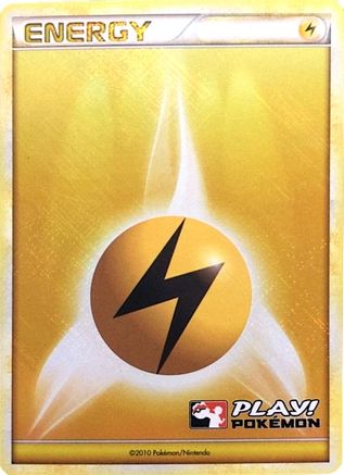 Lightning Energy (2010 Play! Pokemon) (2010 Play! Pokemon)  - Holofoil League & Championship Cards - Promo