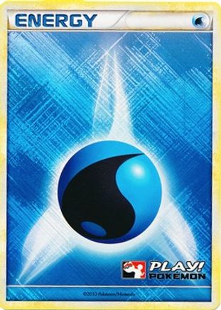Water Energy (2010 Play! Pokemon) (2010 Play! Pokemon)  - Holofoil League & Championship Cards - Promo