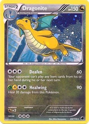 Dragonite (Cosmos Holo) 083/116  - Holofoil Blister Exclusives - Promo