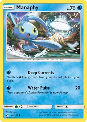 Manaphy 042/156  SM  Ultra Prism - Uncommon