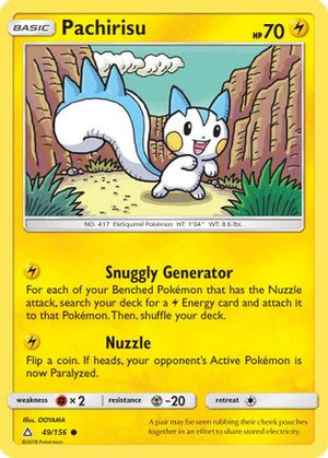 Pachirisu 049/156  SM  Ultra Prism - Common