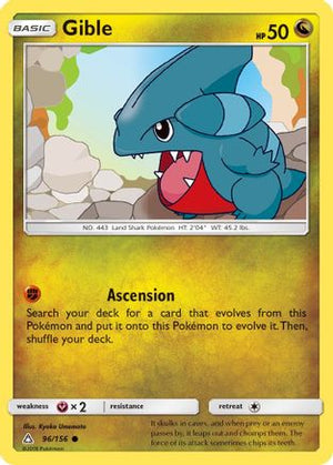Gible (96) (96) 096/156  SM  Ultra Prism - Common