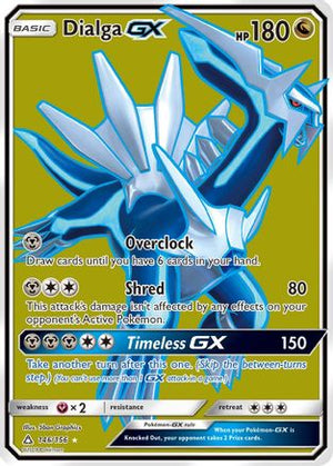 Dialga GX (Full Art) 146  - Holofoil SM  Ultra Prism - Ultra Rare