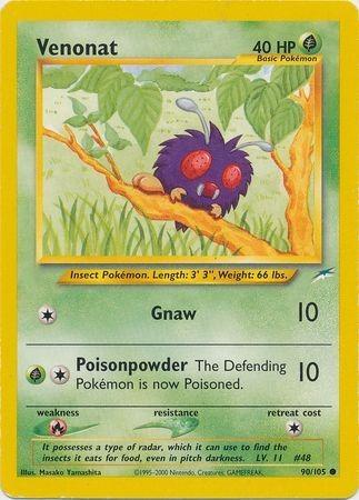 Venonat 090/105  - Unlimited Neo Destiny - Common