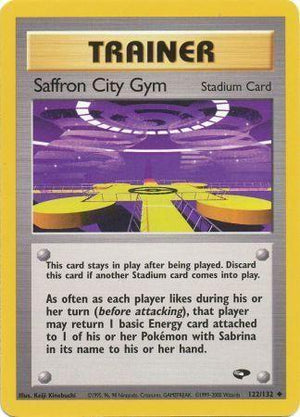 Saffron City Gym 122/132  - Unlimited Gym Challenge - Uncommon