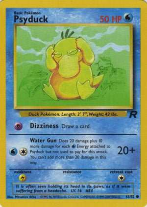Psyduck 065/82  - Unlimited Team Rocket - Common