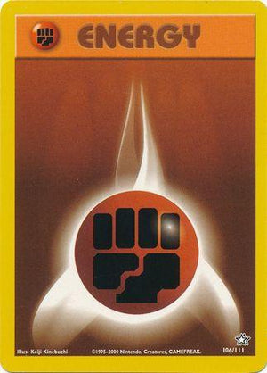 Fighting Energy 106/111  - Unlimited Neo Genesis - Common