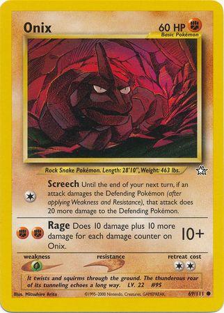 Onix 69/111  - Unlimited Neo Genesis - Common