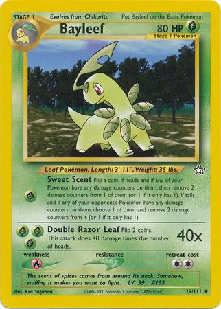 Bayleef 29/111  - Unlimited Neo Genesis - Uncommon