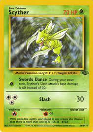 Scyther 10/64  - Unlimited Holofoil Jungle - Holo Rare