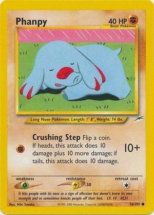 Phanpy 076/105  - Unlimited Neo Destiny - Common