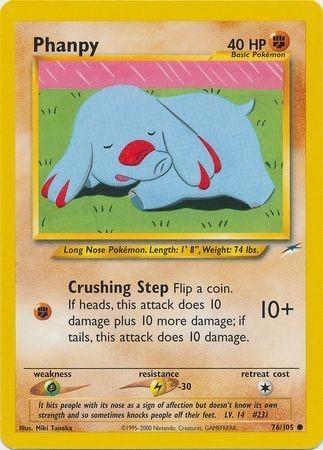 Phanpy 076/105  - Unlimited Neo Destiny - Common