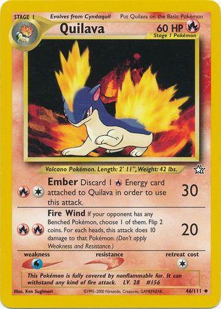 Quilava 46/111  - Unlimited Neo Genesis - Uncommon