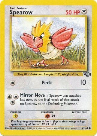 Spearow 062/64  - Unlimited Jungle - Common