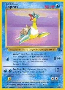 Lapras 25/62  - Unlimited Fossil - Rare