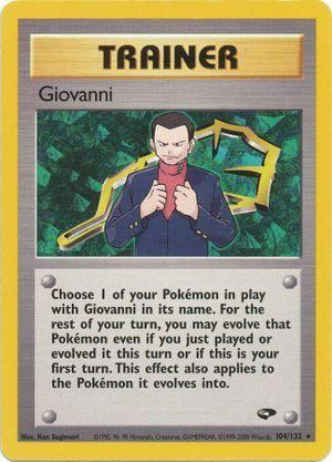 Giovanni 104/132  - Unlimited Gym Challenge - Rare