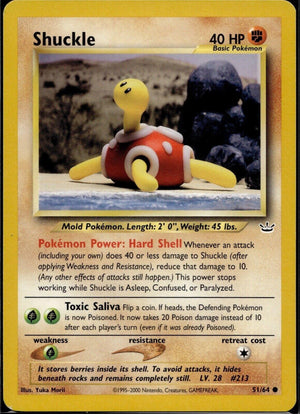 Shuckle 051/64  - Unlimited Neo Revelation - Common