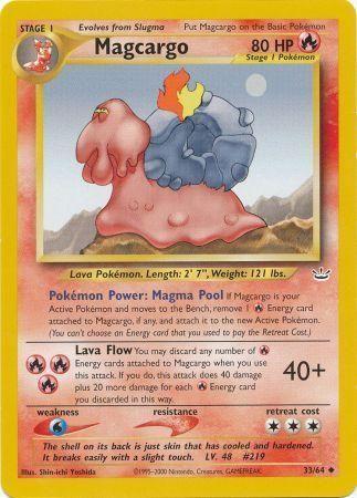 Magcargo 033/64  - Unlimited Neo Revelation - Uncommon