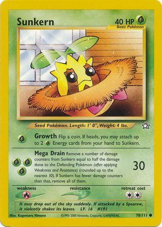Sunkern 078/111  - Unlimited Neo Genesis - Common