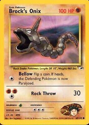 Brock's Onix 69/132  - Unlimited Gym Heroes - Common