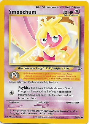 Smoochum 054/64  - Unlimited Neo Revelation - Common