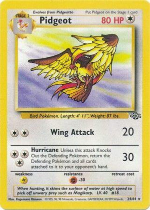 Pidgeot 24/64  - Unlimited Jungle - Rare