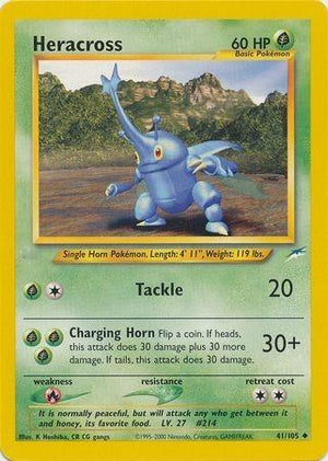 Heracross 41/105  - Unlimited Neo Destiny - Uncommon
