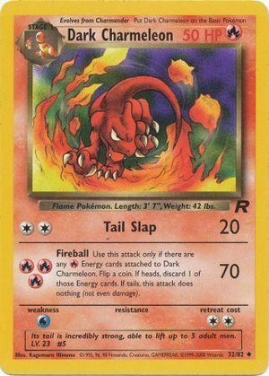 Dark Charmeleon 032/82  - Unlimited Team Rocket - Uncommon