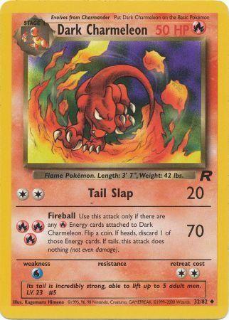 Dark Charmeleon 032/82  - Unlimited Team Rocket - Uncommon