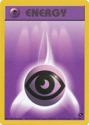 Psychic Energy 131/132  - Unlimited Gym Challenge - Common
