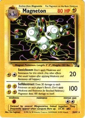 Magneton 26/62  - Unlimited Fossil - Rare