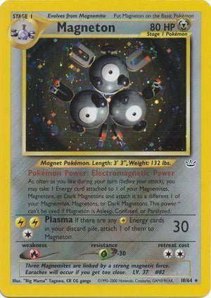 Magneton 010/64  - Unlimited Holofoil Neo Revelation - Holo Rare