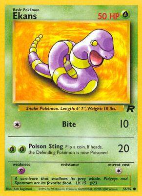 Ekans 056/82  - Unlimited Team Rocket - Common