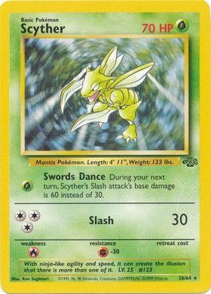 Scyther 26/64  - Unlimited Jungle - Rare