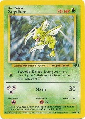 Scyther 26/64  - Unlimited Jungle - Rare