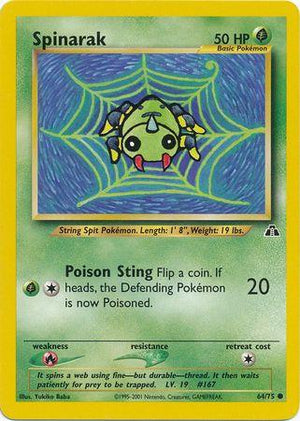 Spinarak 064/75  - Unlimited Neo Discovery - Common