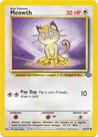 Meowth 056/64  - Unlimited Jungle - Common