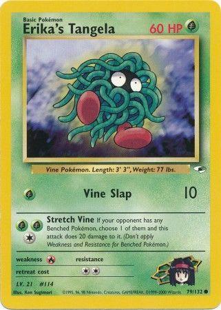 Erika's Tangela 079/132  - Unlimited Gym Heroes - Common