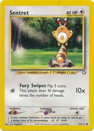 Sentret 071/111  - Unlimited Neo Genesis - Common