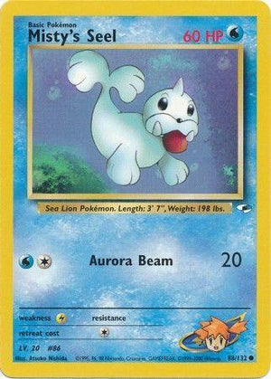 Misty's Seel 088/132  - Unlimited Gym Heroes - Common