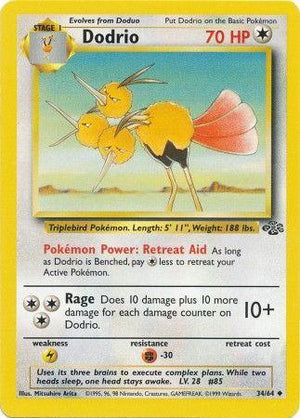 Dodrio 034/64  - Unlimited Jungle - Uncommon